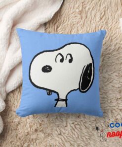 Peanuts Snoopy Looks Throw Pillow 8