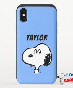 Peanuts Snoopy Looks Uncommon Iphone Case 8