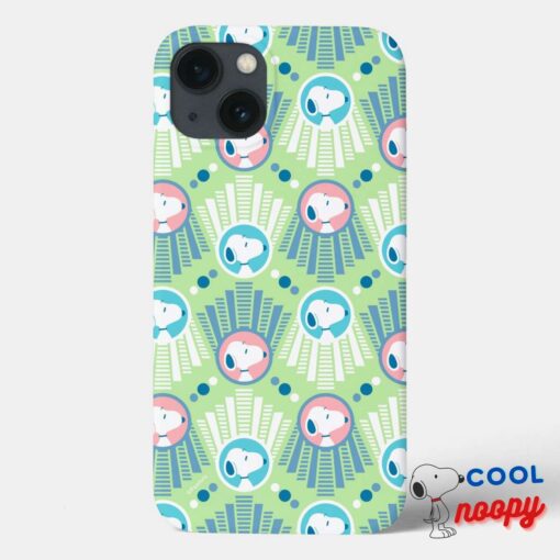 Peanuts Snoopy Mint Green Deco Dreams Pattern Case Mate Iphone Case 8