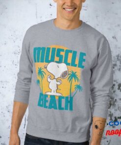 Peanuts Snoopy Muscle Beach Sweatshirt 9