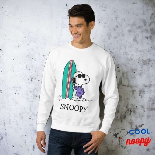 Peanuts Snoopy Ocean High Tide Sweatshirt 3