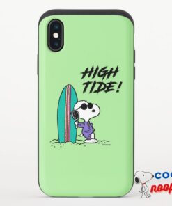 Peanuts Snoopy Ocean High Tide Uncommon Iphone Case 8