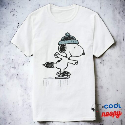Peanuts Snoopy On Ice T Shirt 12