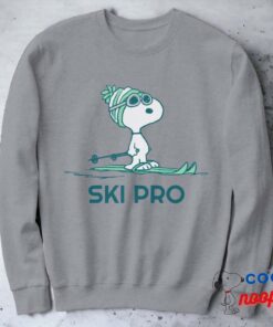 Peanuts Snoopy On Skis Sweatshirt 3