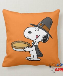 Peanuts Snoopy Pilgrim Throw Pillow 5