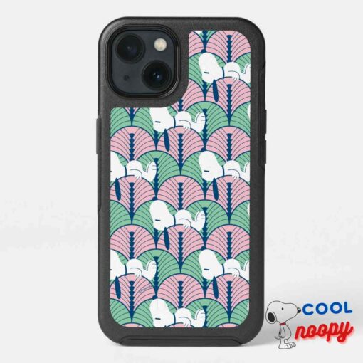 Peanuts Snoopy Pink Deco Dreams Pattern Otterbox Iphone Case 8