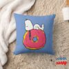 Peanuts Snoopy Pink Donut Throw Pillow 8