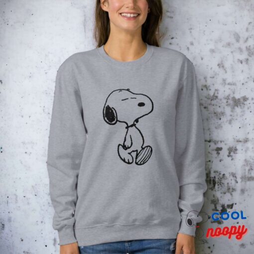 Peanuts Snoopy Positive Walk Sweatshirt 3