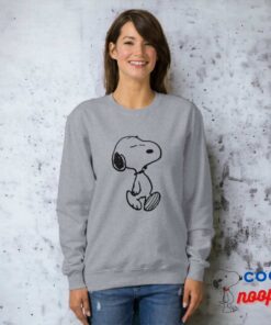 Peanuts Snoopy Positive Walk Sweatshirt 5
