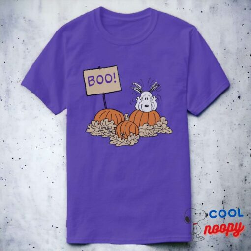 Peanuts Snoopy Pumpkin Patch Boo T Shirt 15
