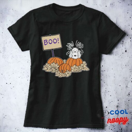 Peanuts Snoopy Pumpkin Patch Boo T Shirt 4
