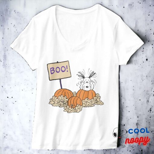 Peanuts Snoopy Pumpkin Patch Boo T Shirt 7