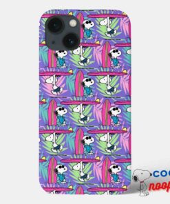Peanuts Snoopy Purple Surf Pattern Case Mate Iphone Case 8