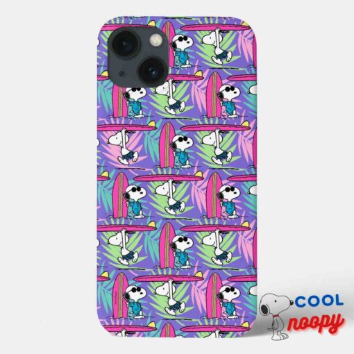 Peanuts Snoopy Purple Surf Pattern Case Mate Iphone Case 8