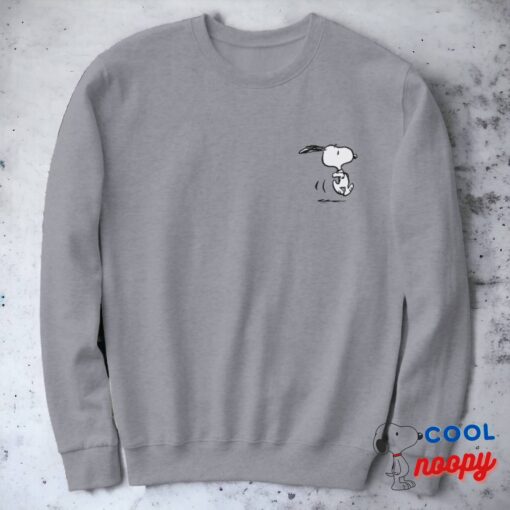 Peanuts Snoopy Running Sweatshirt 12