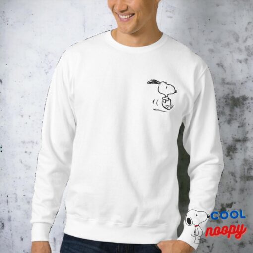 Peanuts Snoopy Running Sweatshirt 5