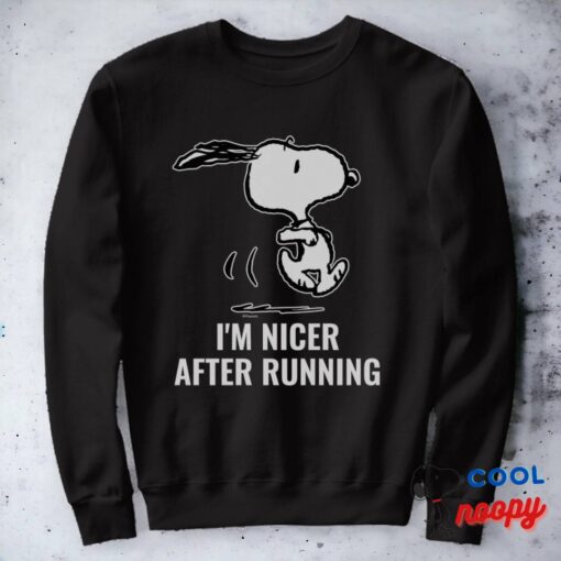 Peanuts Snoopy Running Sweatshirt 7