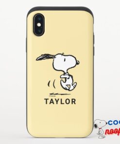 Peanuts Snoopy Running Uncommon Iphone Case 8