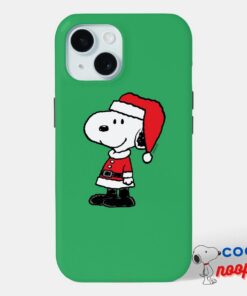 Peanuts Snoopy Santa Claus Case Mate Iphone Case 8