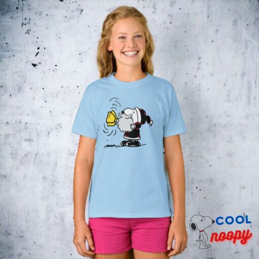 Peanuts Snoopy Santa Claus T Shirt 6