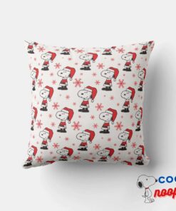 Peanuts Snoopy Santa Claus Throw Pillow 6