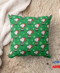 Peanuts Snoopy Santa Claus Throw Pillow 9