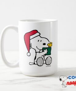 Peanuts Snoopy Santa Woodstock Gift Mug 6