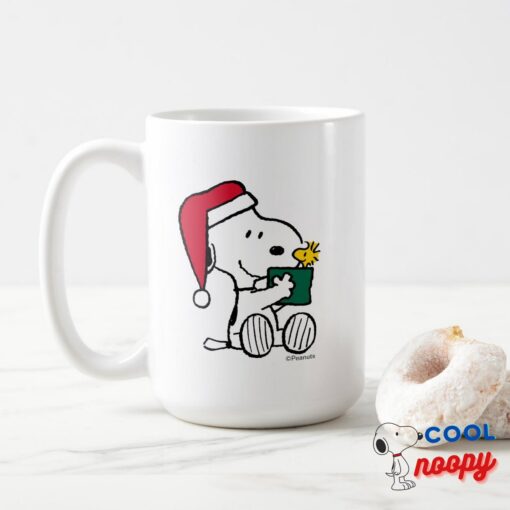 Peanuts Snoopy Santa Woodstock Gift Travel Mug 15