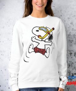 Peanuts Snoopy Scuba Diver Sweatshirt 1