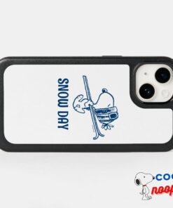Peanuts Snoopy Ski Trip Otterbox Iphone Case 3