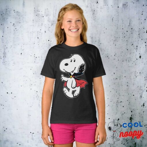 Peanuts Snoopy Smiling Vampire T Shirt 8