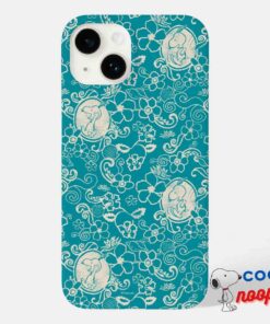 Peanuts Snoopy Teal Tropical Beach Pattern Case Mate Iphone Case 8