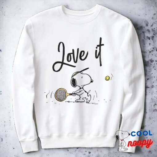 Peanuts Snoopy Tennis Player Sweatshirt 2