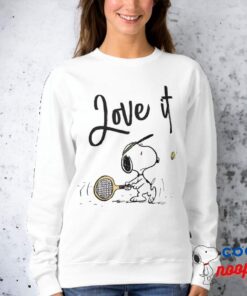Peanuts Snoopy Tennis Player Sweatshirt 3