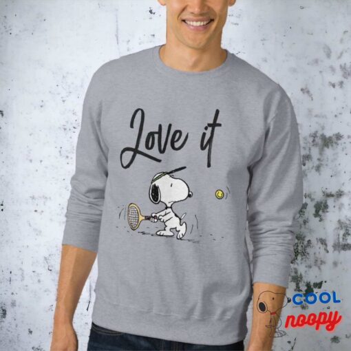 Peanuts Snoopy Tennis Player Sweatshirt 8