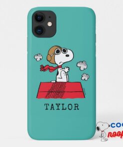 Peanuts Snoopy The Flying Ace Case Mate Iphone Case 3