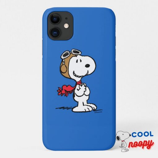 Peanuts Snoopy The Flying Ace Case Mate Iphone Case 8