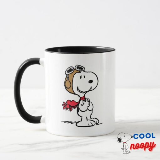 Peanuts Snoopy The Flying Ace Mug 1