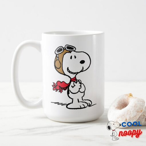 Peanuts Snoopy The Flying Ace Mug 12