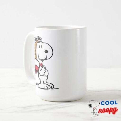 Peanuts Snoopy The Flying Ace Mug 14
