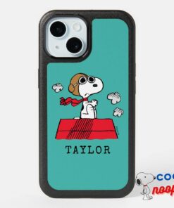 Peanuts Snoopy The Flying Ace Otterbox Iphone Case 8