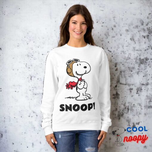 Peanuts Snoopy The Flying Ace Sweatshirt 5