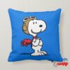 Peanuts Snoopy The Flying Ace Throw Pillow 9