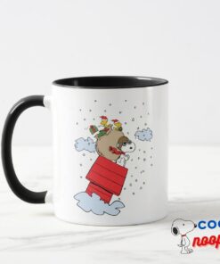 Peanuts Snoopy The Red Baron At Christmas Mug 15