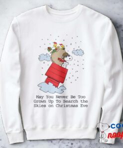 Peanuts Snoopy The Red Baron At Christmas Sweatshirt 2