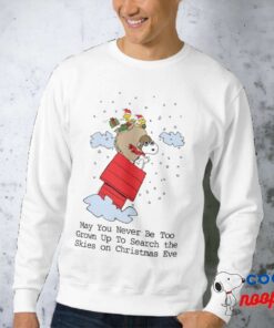 Peanuts Snoopy The Red Baron At Christmas Sweatshirt 6