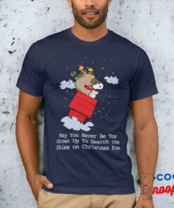 Peanuts Snoopy The Red Baron At Christmas T Shirt 13