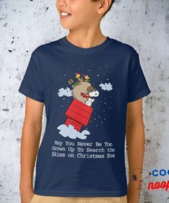 Peanuts Snoopy The Red Baron At Christmas T Shirt 14