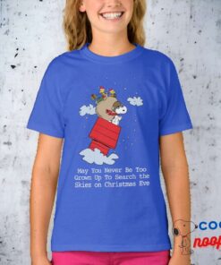 Peanuts Snoopy The Red Baron At Christmas T Shirt 7