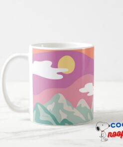 Peanuts Snoopy Troop Hiking The Mountain Coffee Mug 6